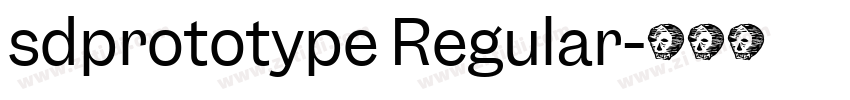 sdprototype Regular字体转换